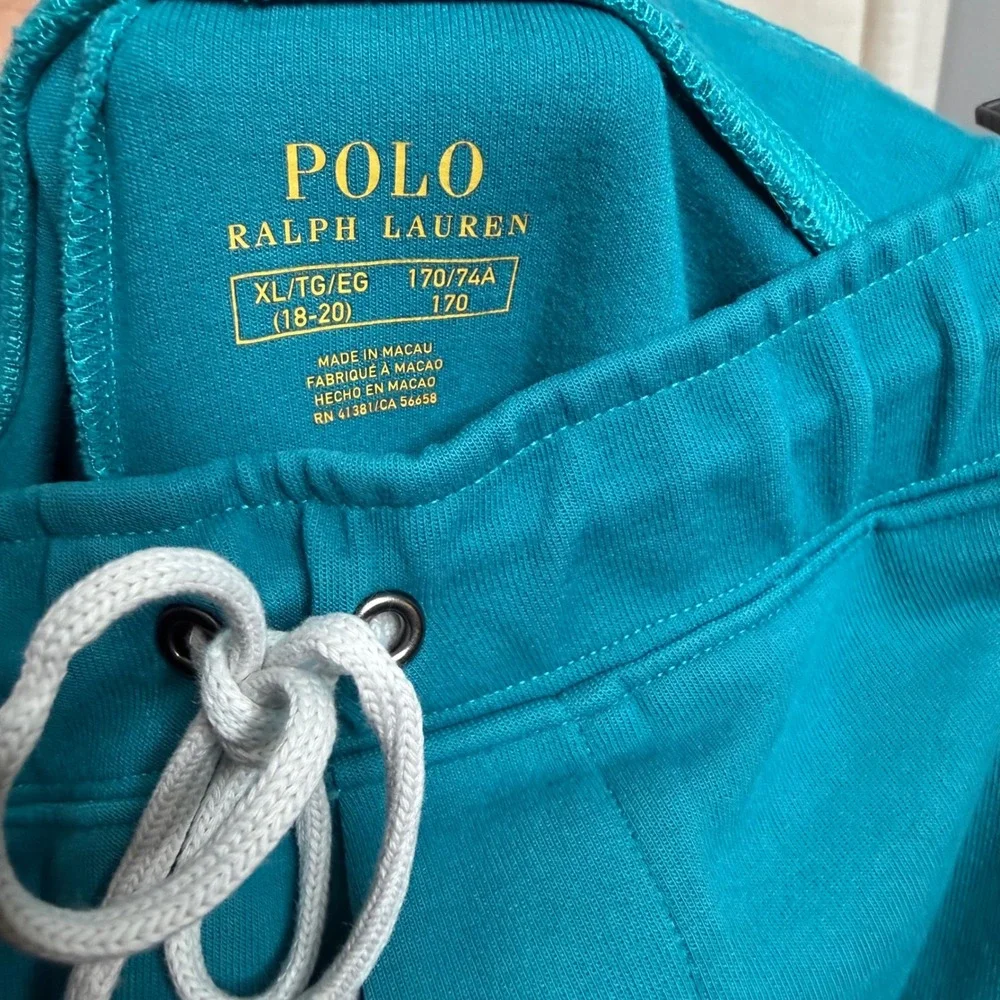 Polo Ralph‎ Lauren Spectre Colorbock Hoodie Jogger Sweatpants Set Boys Youth XL
